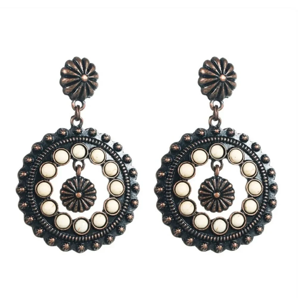 Southwestern Turquoise Earrings NWT